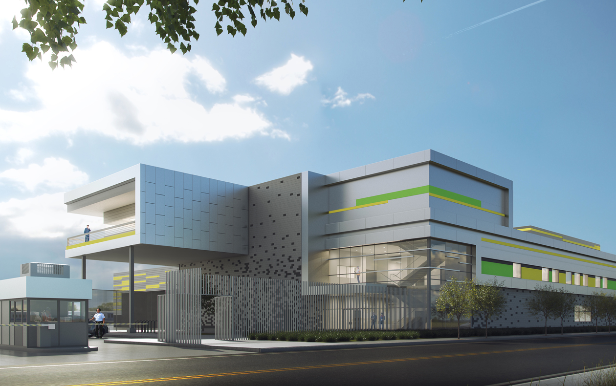 Graphic design render of Metro Division 16.