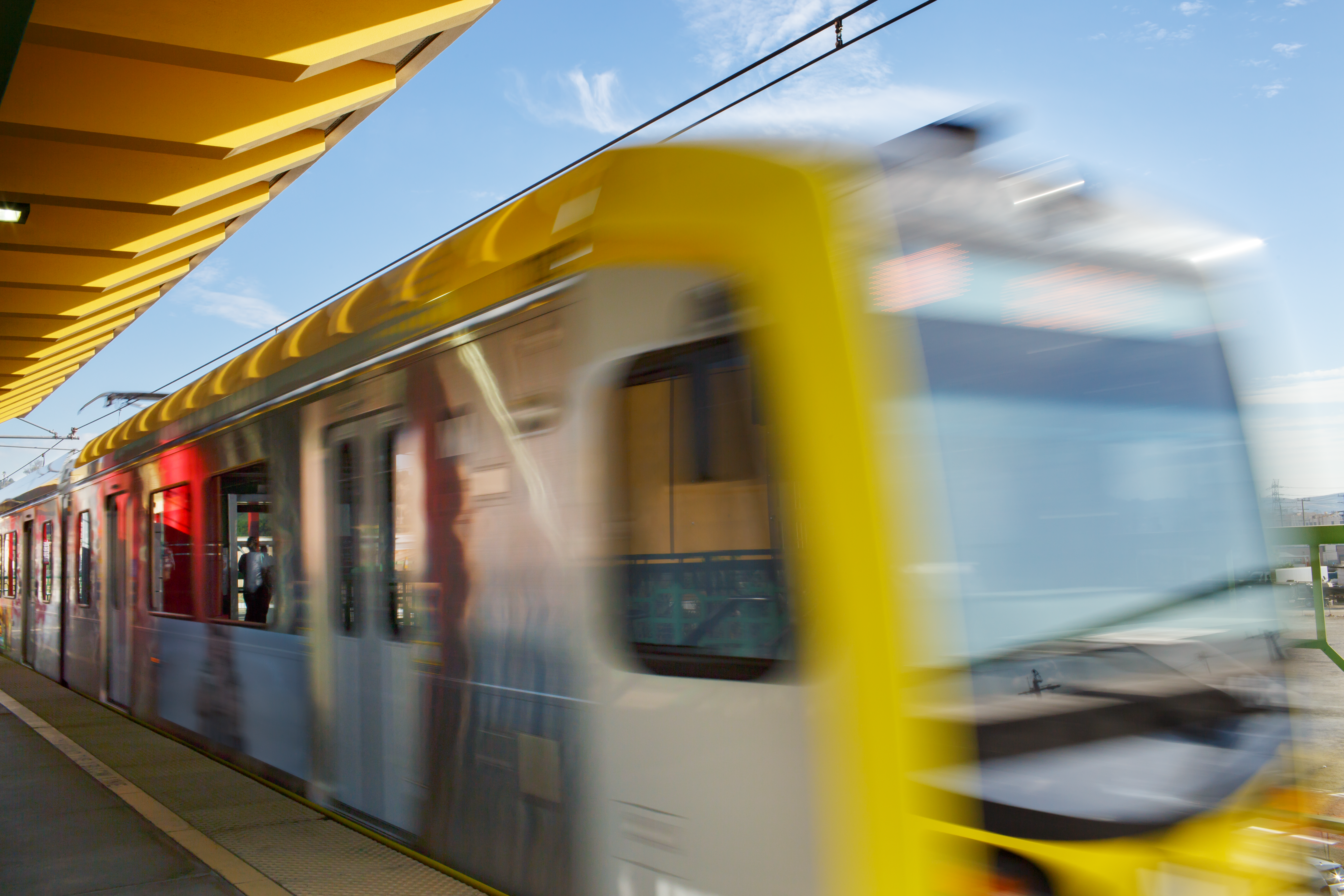Photo of a Metro station sign